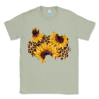 Matcha sunflower leopard patch Classic Tee - AdoDesignShop