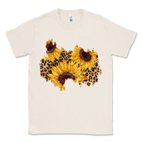Natural sunflower leopard patch Classic Tee - AdoDesignShop