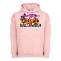 Pigment Salmon happy halloween Urban Hoodie - CowGirlArtShop
