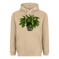 Mushroom Peace Lily Heavyweight Hoodie - LillyAllenDesigns