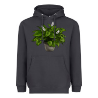 Smoke Peace Lily Heavyweight Hoodie - LillyAllenDesigns