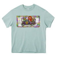 Arona Mardi Gras Truck And Fleur De Lis Crawfish Heavy Core Tee - RanaPortraitStore