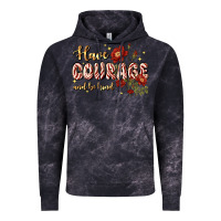 Cloud Black have courage and be kind Vintage Hoodie - JahusDesignShop