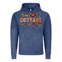 Vintage Denim have courage and be kind Vintage Hoodie - JahusDesignShop