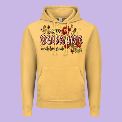 Have Courage And Be Kind Vintage Hoodie Designed By Jahusdesignshop