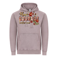 Vintage Zinc have courage and be kind Vintage Hoodie - JahusDesignShop