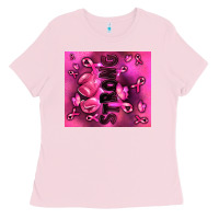 Bubblegum Pink strong breast cancer Ladies Tee - RanaPortraitStore