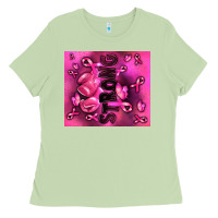 Matcha strong breast cancer Ladies Tee - RanaPortraitStore