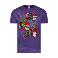 Cloud Purple ho ho ho gnome Vintage Tee - JahusDesignShop