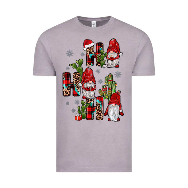 Ho Ho Ho Gnome Vintage Tee by JahusDesignShop | Teevron