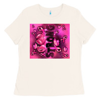 Bone strong breast cancer Ladies Tee - RanaPortraitStore