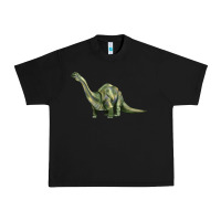 Black dinosaur brontosaurus Urban Heavy Tee - Artiststas