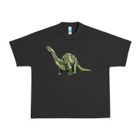Pigment Black dinosaur brontosaurus Urban Heavy Tee - Artiststas