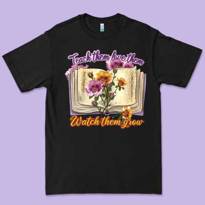 Premium Tee watch them grow