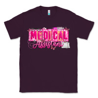 Plum valentine medical assistant Classic Tee - CowhideDigitalArt