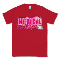 Red valentine medical assistant Classic Tee - CowhideDigitalArt