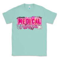 Seafoam valentine medical assistant Classic Tee - CowhideDigitalArt