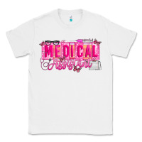 White valentine medical assistant Classic Tee - CowhideDigitalArt