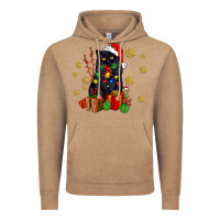 Vintage Coffee black cat meowy christmas Vintage Hoodie - AdoDesignShop