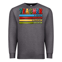 Charcoal Heather teacher Premium Sweatshirt - Artiststas