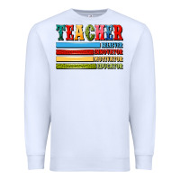 White teacher Premium Sweatshirt - Artiststas