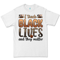 White i teach black lives and they matter Premium Tee - Zillion Design Studio