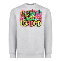 Heather Grey let's get loaded Heavyweight Sweatshirt - Jasminsmagicworld