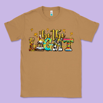 Be The Light Classic Tee Designed By Adodesignshop