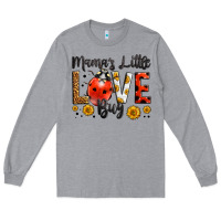 Heather Grey mama's little love bug Long Sleeve Tee - LillyAllenDesigns