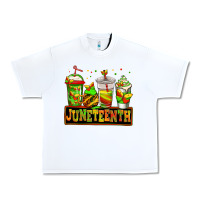 White juneteenth afro coffee cups Urban Heavy Tee - Jasminsmagicworld