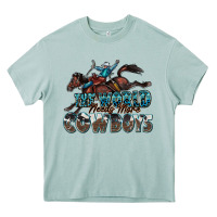 Arona the world needs more cowboys Heavy Core Tee - Zillion Design Studio