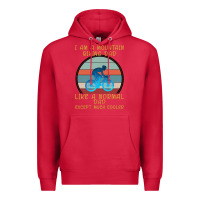 Cardinal I Am A Mountain Biking Dad Premium Hoodie - Bettercallsaul