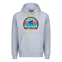 Heather Grey I Am A Mountain Biking Dad Premium Hoodie - Bettercallsaul