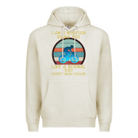 Oatmeal Heather I Am A Mountain Biking Dad Premium Hoodie - Bettercallsaul