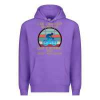 Purple I Am A Mountain Biking Dad Premium Hoodie - Bettercallsaul