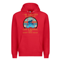 Red I Am A Mountain Biking Dad Premium Hoodie - Bettercallsaul