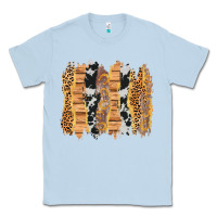 Dusty Blue western brushstrokes Classic Tee - AdoDesignShop