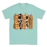 Seafoam western brushstrokes Classic Tee - AdoDesignShop