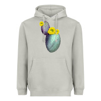 Moon Dust Opunthia Santa Rita Cactus Heavyweight Hoodie - LillyAllenDesigns