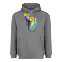 Storm Opunthia Santa Rita Cactus Heavyweight Hoodie - LillyAllenDesigns