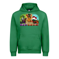 Emerald happy hallothanksmas gnomes Urban Hoodie - CowGirlArtShop