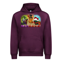 Mauve Wine happy hallothanksmas gnomes Urban Hoodie - CowGirlArtShop