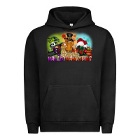 Pigment Black happy hallothanksmas gnomes Urban Hoodie - CowGirlArtShop