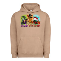 Pigment Burro happy hallothanksmas gnomes Urban Hoodie - CowGirlArtShop