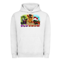 Pigment Lunar Rock happy hallothanksmas gnomes Urban Hoodie - CowGirlArtShop