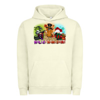Pigment Pistachio happy hallothanksmas gnomes Urban Hoodie - CowGirlArtShop