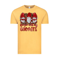 Vintage Mustard hangin' with my gnomies Vintage Tee - JahusDesignShop