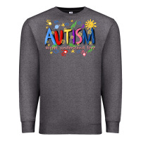 Charcoal Heather autism accept understand love Premium Sweatshirt - Artiststas