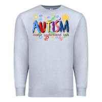 Heather Grey autism accept understand love Premium Sweatshirt - Artiststas