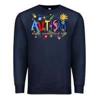 Navy autism accept understand love Premium Sweatshirt - Artiststas